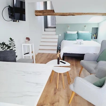 La Porte Bleue - Juste Renove - Tres Propre - Grand Confort - Lumineux - Calme - Centre Historique Apartmán *